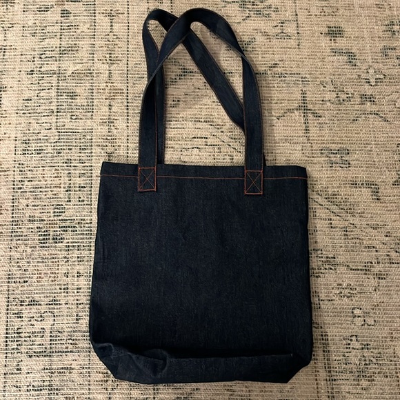 NWOT Big Bud Press Denim Everyday Tote - Picture 5 of 9
